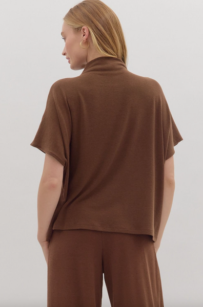 Brooklyn Top -- Chocolate