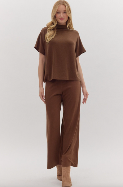 Brooklyn Top -- Chocolate