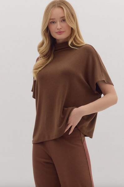 Brooklyn Top -- Chocolate
