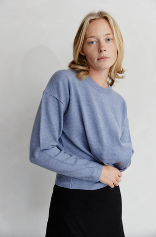 Sutton Sweater -- Blue