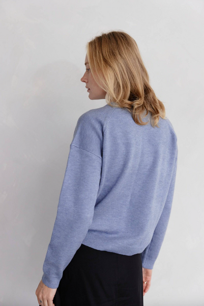 Sutton Sweater -- Blue