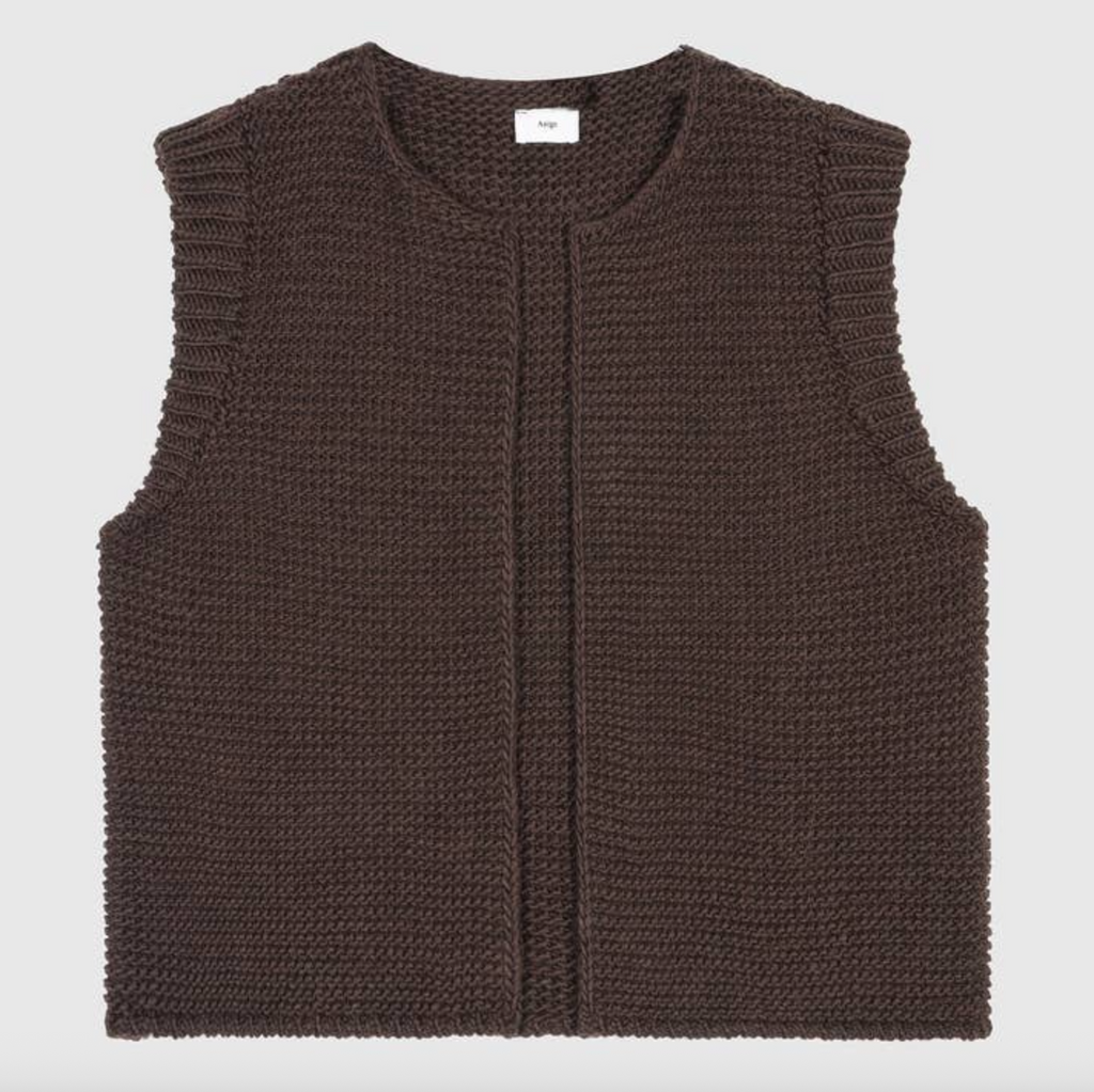 Ginger Vest -- Chocolate