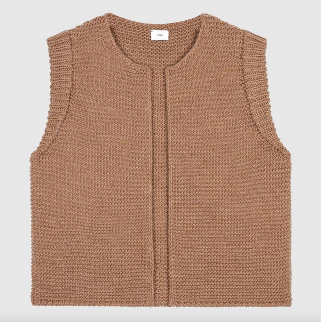 Ginger Vest -- Camel