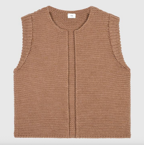Ginger Vest -- Camel