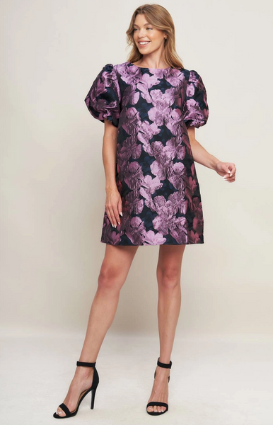 Orchid Dress -- Black