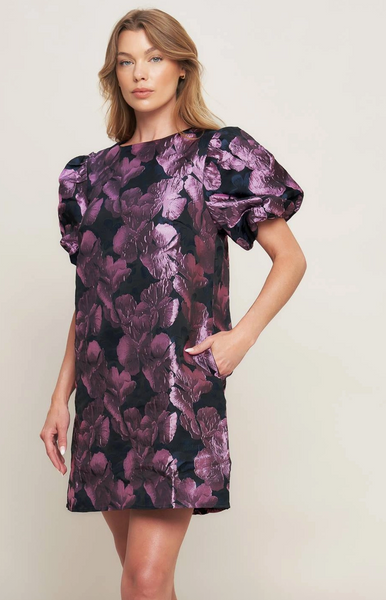 Orchid Dress -- Black