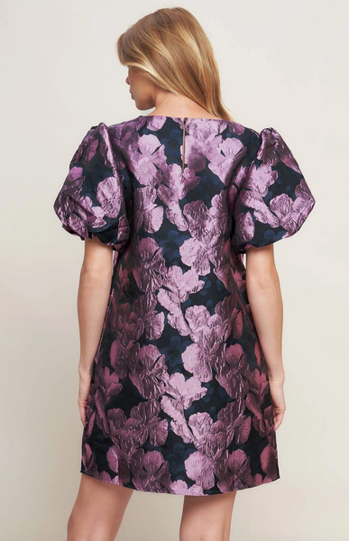 Orchid Dress -- Black