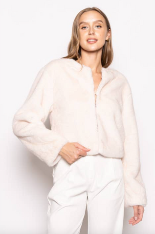 Nikki Jacket -- Ivory