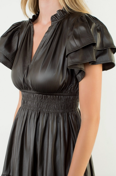 Sarah Dress -- Olive