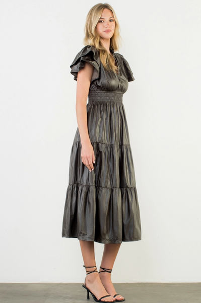 Sarah Dress -- Olive