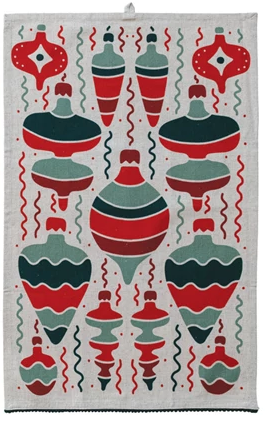 Tea Towel - Ornaments
