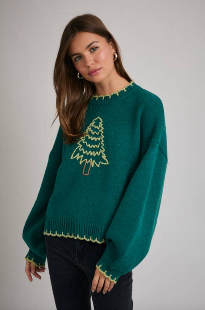 Deck The Halls Sweater -- Green