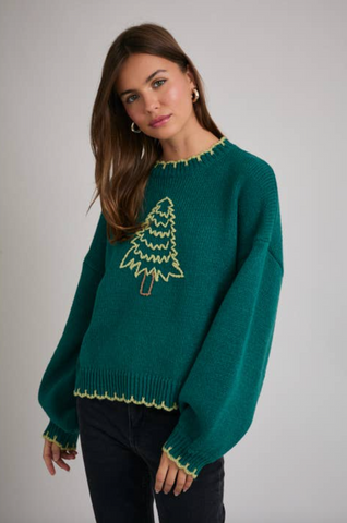 Deck The Halls Sweater -- Green