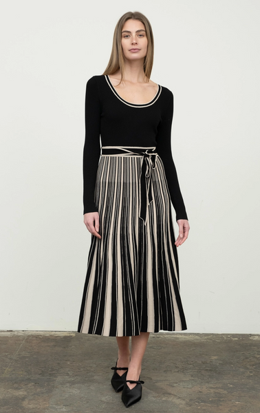 Shirnetta Dress -- Black