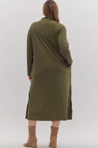Miya Dress -- Olive