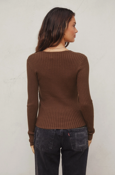 Lea Sweater -- Brown