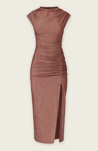 Celestial Dress -- Mocha Gold