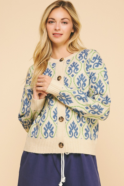 Quinn Cardigan -- Oatmeal
