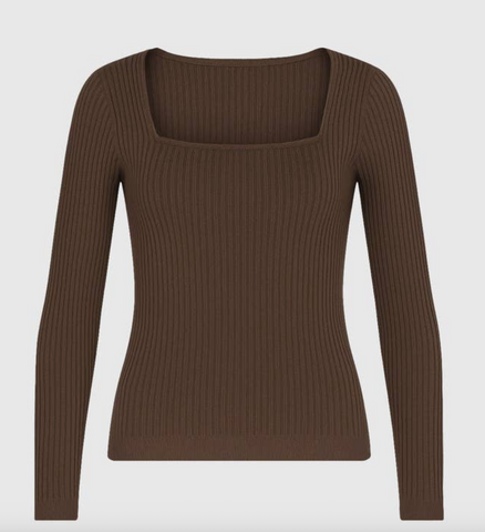 Leslie Top -- Chocolate