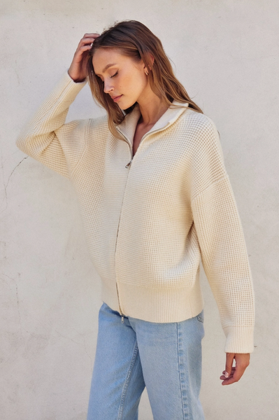 Cozy Jacket -- Cream