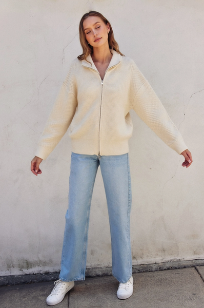 Cozy Jacket -- Cream