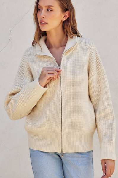 Cozy Jacket -- Cream