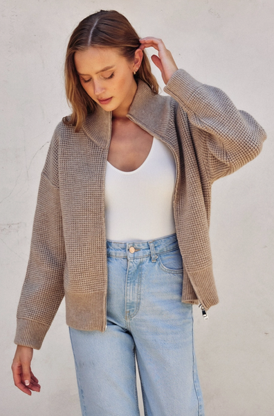 Cozy Jacket -- Sand