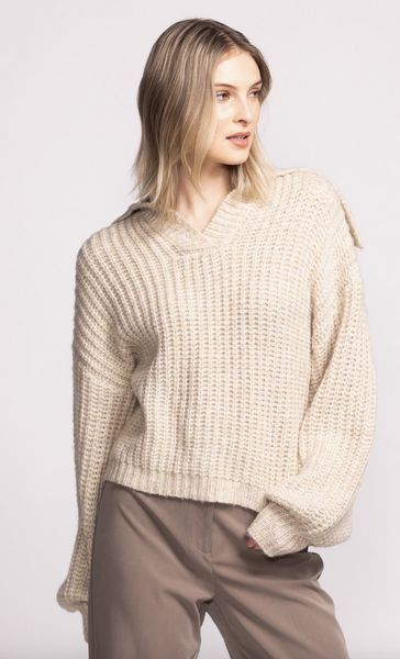 Sloane Sweater -- Beige