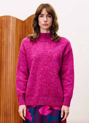 Perrein Sweater -- Fuchsia
