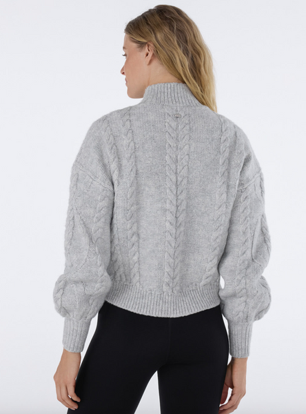 Cable Sweater -- Ash