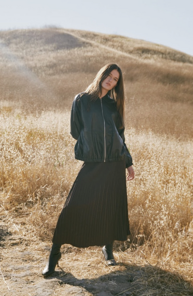 Lizzie Skirt -- Aubergine