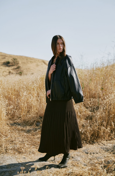 Lizzie Skirt -- Aubergine