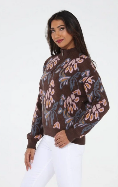 Rosalie Sweater -- Brown