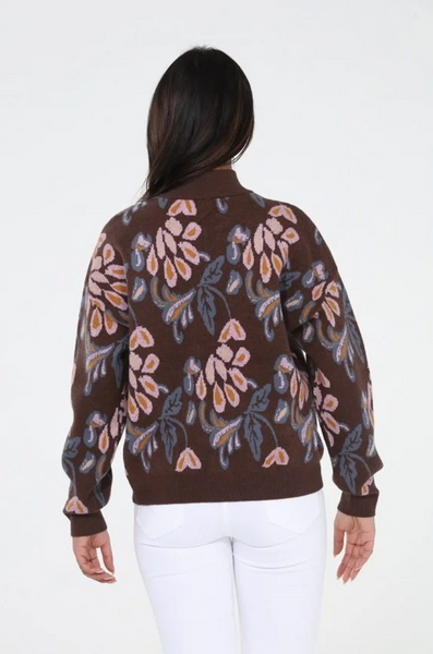 Rosalie Sweater -- Brown