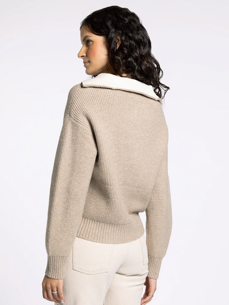 Celia Sweater -- Taupe