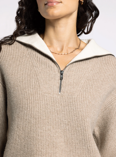 Celia Sweater -- Taupe