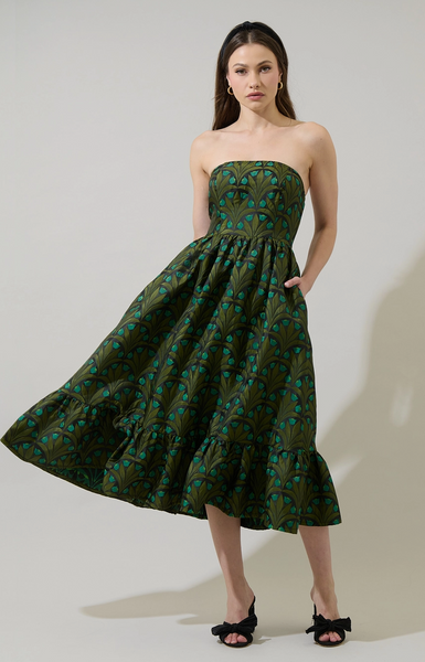 Aurra Dress -- Olive