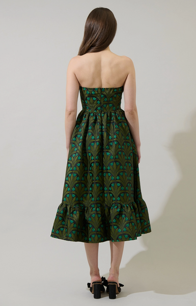 Aurra Dress -- Olive
