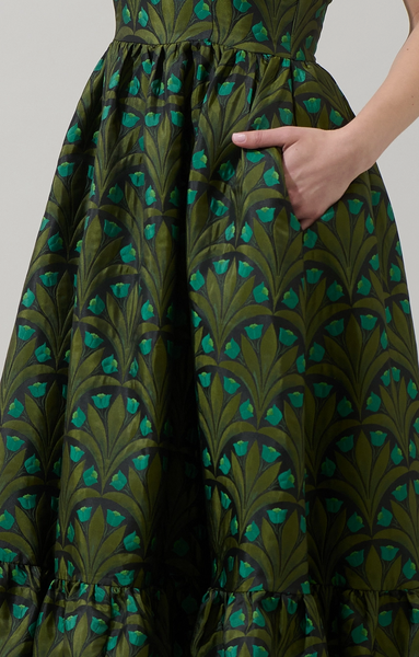 Aurra Dress -- Olive