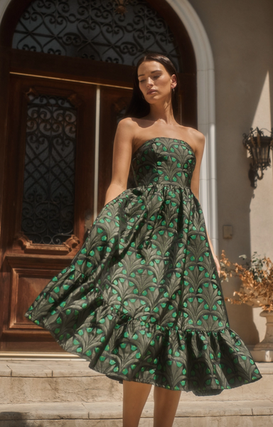 Aurra Dress -- Olive