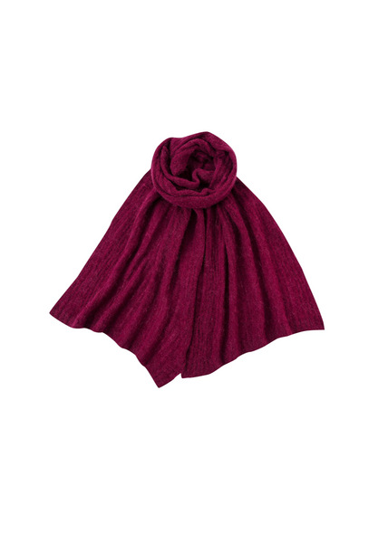 Corydalis Scarf - Bordeaux
