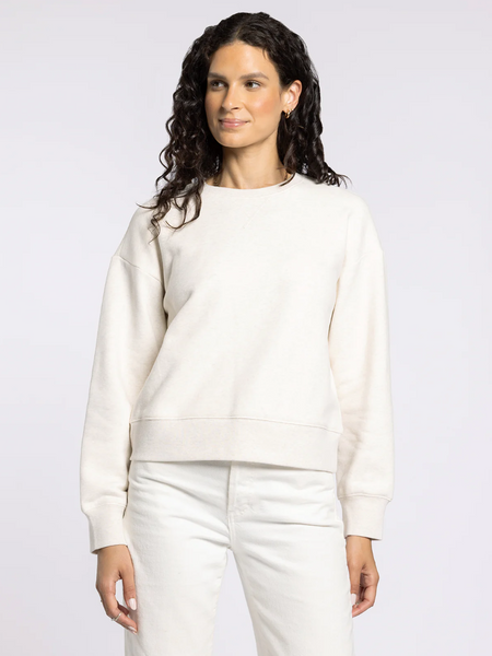 Serenity Crewneck -- Heather Oatmeal