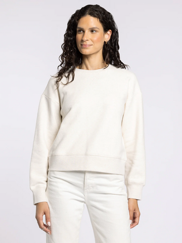 Serenity Crewneck -- Heather Oatmeal
