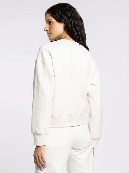 Serenity Crewneck -- Heather Oatmeal