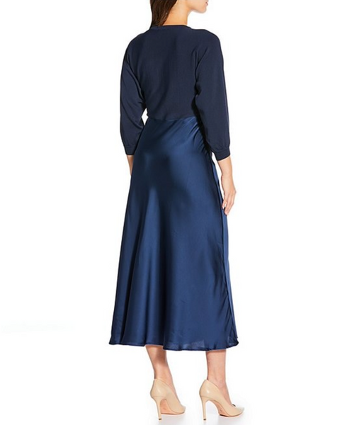 Vienna Dress -- Navy