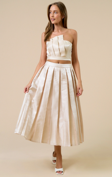 Monika Skirt -- Cream