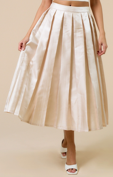 Monika Skirt -- Cream