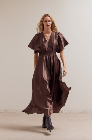 Hailey Dress -- Dark Chocolate