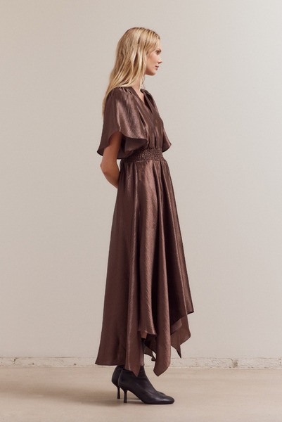 Hailey Dress -- Dark Chocolate