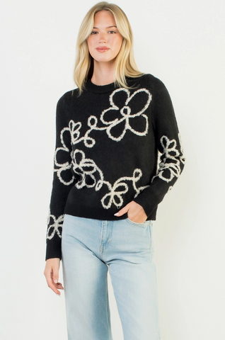 Charlotte Sweater -- Black